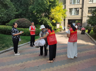 许昌市商务局开展网络安全进社区 志愿服务活动