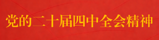党的二十届四中全会精神